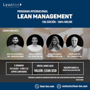 Programa Internacional – Lean Management