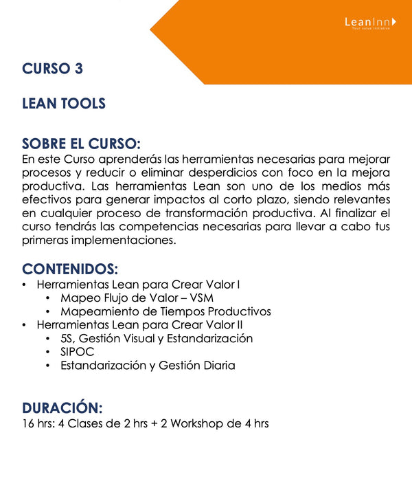 Certificación Internacional Lean Construction