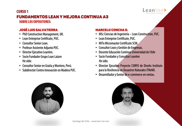 LCPQ1X - Curso Fundamentos Lean y Mejora Continua A3 (Pregrabado)